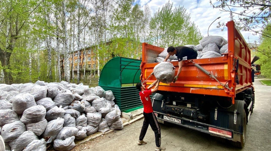 Вывоз мусора 150 кубов ГКБ 14